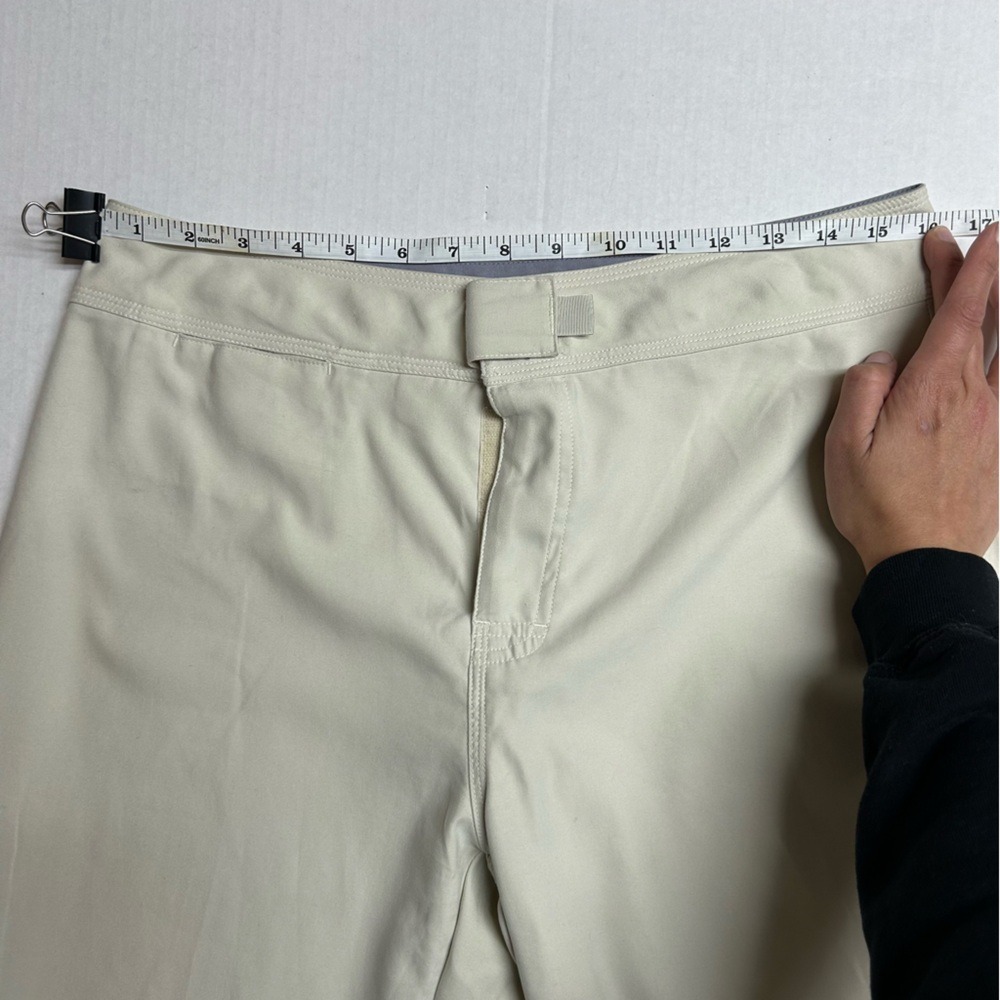 Vintage PATAGONIA Womens Pataloha Capri Pants Beige Hike Beach Walk Size Small - Picture 9 of 12